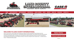 Desktop Screenshot of lakecountyintl.com