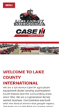Mobile Screenshot of lakecountyintl.com